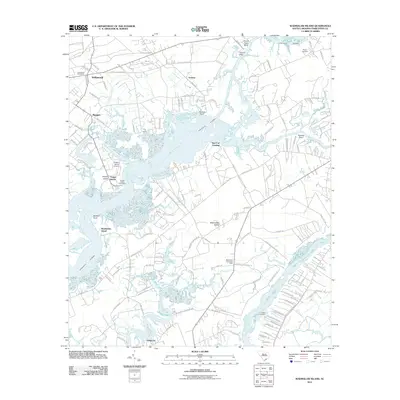 2011 Map of Wadmalaw Island, 2011 Print