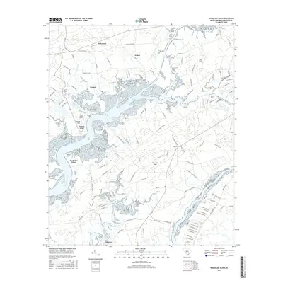 2017 Map of Wadmalaw Island, 2017 Print