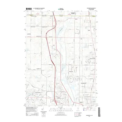 2015 Map of Wadsworth, 2015 Print