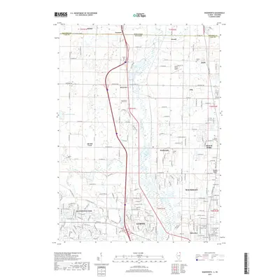 2018 Map of Wadsworth, 2018 Print