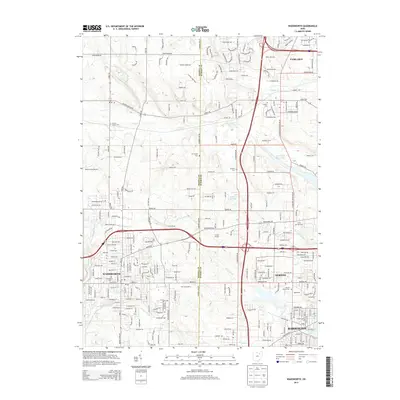 2013 Map of Wadsworth, 2013 Print