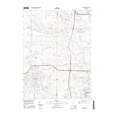 2016 Map of Wadsworth, 2016 Print