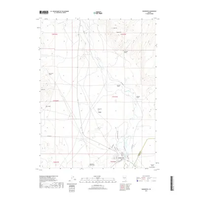 2018 Map of Wadsworth, 2018 Print