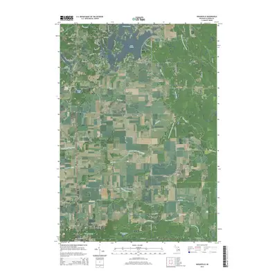 2014 Map of Wagarville, 2014 Print