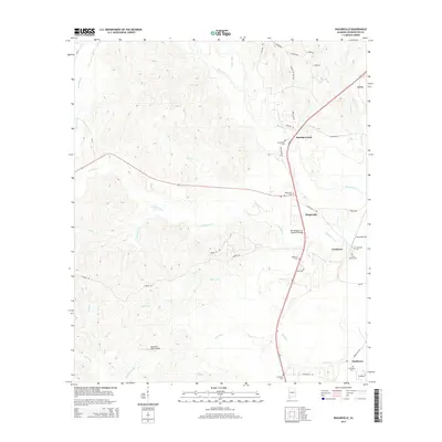 2014 Map of Wagarville, 2014 Print