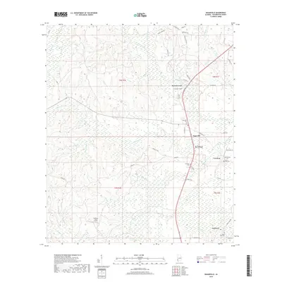 2018 Map of Wagarville, 2018 Print
