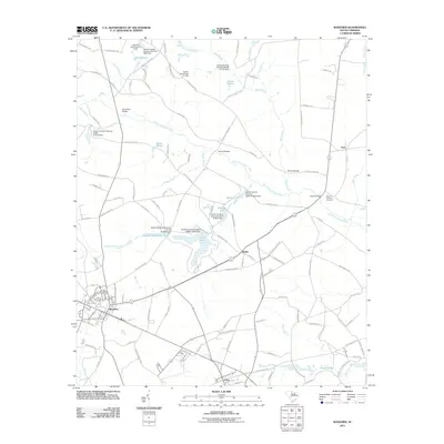 2011 Map of Wagener, 2011 Print