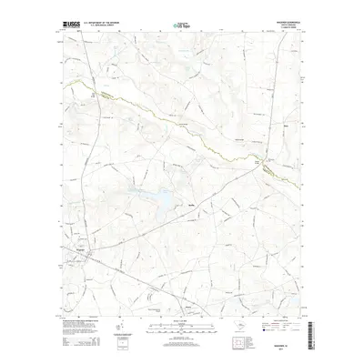 2014 Map of Wagener, 2014 Print