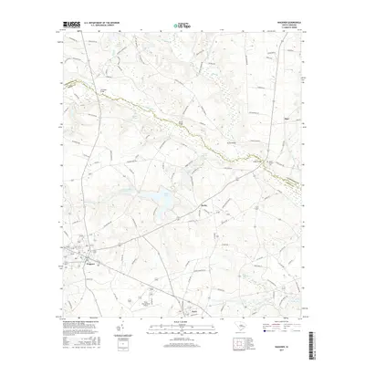 2017 Map of Wagener, 2017 Print