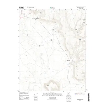 2013 Map of Waggoner Ranch, 2013 Print