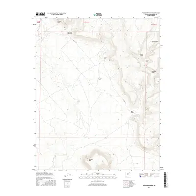 2017 Map of Waggoner Ranch, 2017 Print