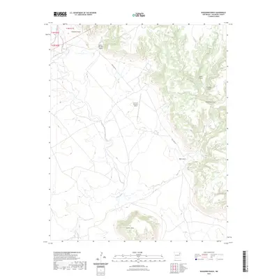 2023 Map of Waggoner Ranch, 2023 Print