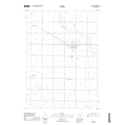 2017 Map of Wagner, 2017 Print