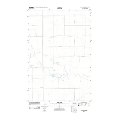 2011 Map of Wagner Lake, 2011 Print