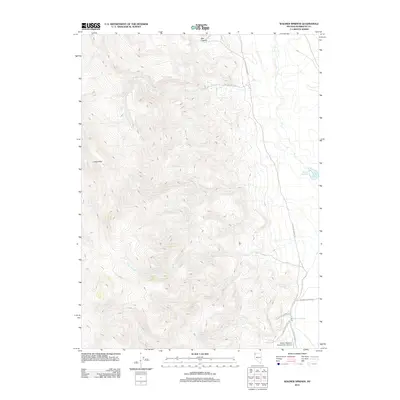 2011 Map of Wagner Springs, 2011 Print