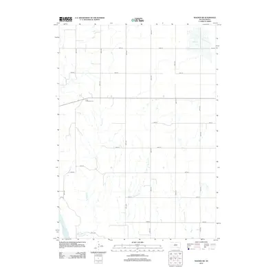 2012 Map of Wagner SW, 2012 Print