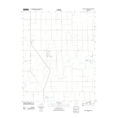 2012 Map of Wagon Bed Spring, 2012 Print