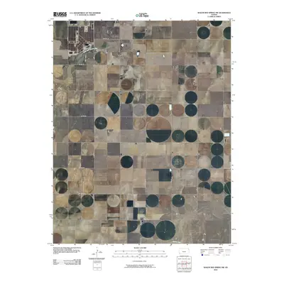 2010 Map of Wagon Bed Spring NW, 2010 Print