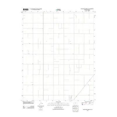 2012 Map of Wagon Bed Spring SE, 2012 Print