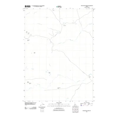 2010 Map of Wagon Box Basin, 2010 Print