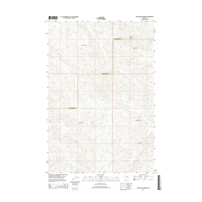 2014 Map of Wagon Box Spring, 2014 Print