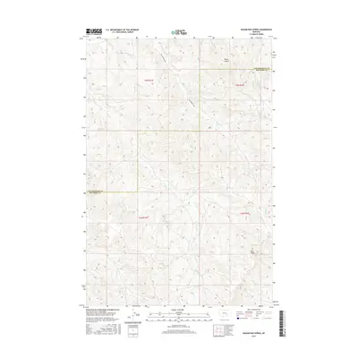 2017 Map of Wagon Box Spring, 2017 Print