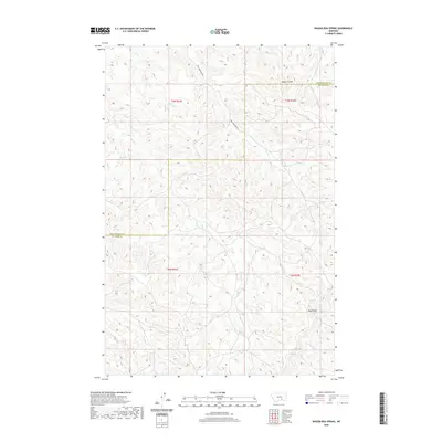 2020 Map of Wagon Box Spring, 2020 Print