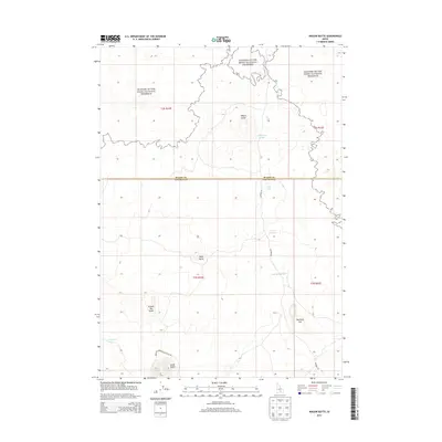 2013 Map of Wagon Butte, 2013 Print
