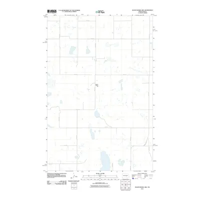 2011 Map of Wagon Wheel Hill, 2011 Print