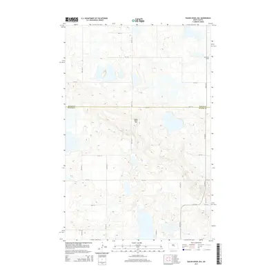 2014 Map of Wagon Wheel Hill, 2014 Print