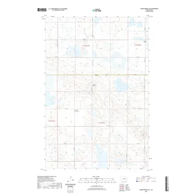 2020 Map of Wagon Wheel Hill, 2020 Print