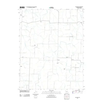 2011 Map of Wagoner, 2011 Print