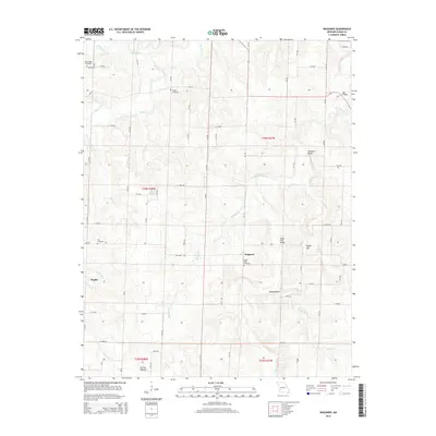 2015 Map of Wagoner, 2015 Print