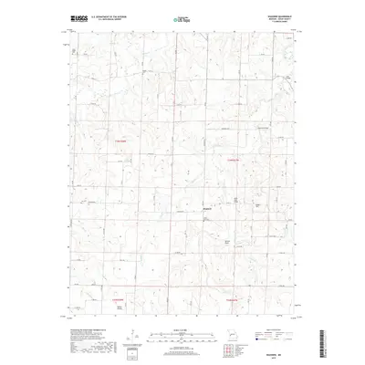 2017 Map of Wagoner, 2017 Print