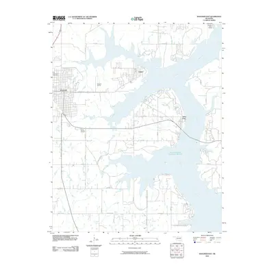 2010 Map of Wagoner East, 2010 Print