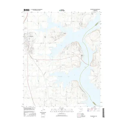 2016 Map of Wagoner East, 2016 Print