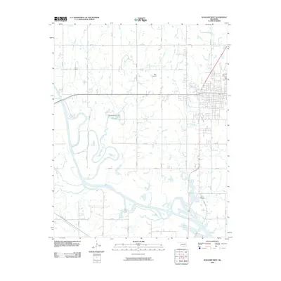2010 Map of Wagoner West, 2010 Print
