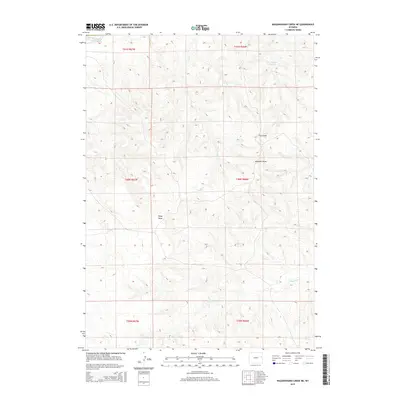 2015 Map of Wagonhound Creek NE, 2015 Print