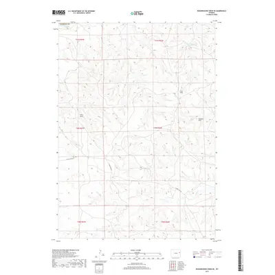 2017 Map of Wagonhound Creek NE, 2017 Print