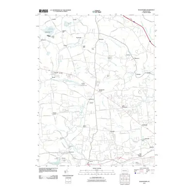 2010 Map of Wagontown, 2010 Print