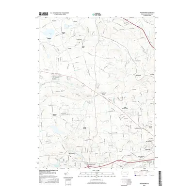 2016 Map of Wagontown, 2016 Print