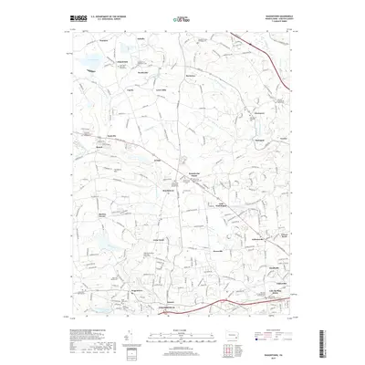 2019 Map of Wagontown, 2019 Print
