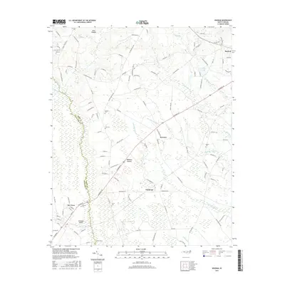 2016 Map of Wagram, 2016 Print