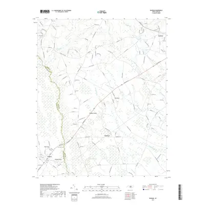 2019 Map of Wagram, 2019 Print