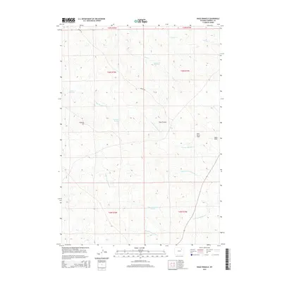 2015 Map of Wags Pinnacle, 2015 Print