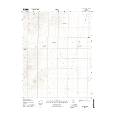 2014 Map of Wah Wah Cove, 2014 Print