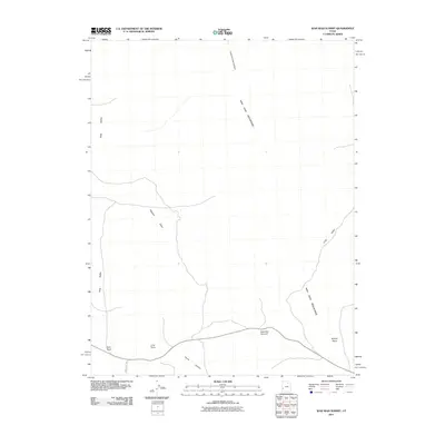2011 Map of Wah Wah Summit, 2011 Print