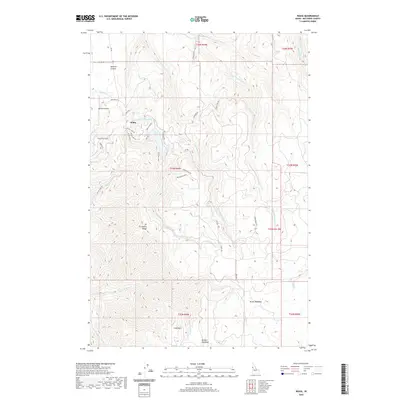 2020 Map of Waha, 2020 Print