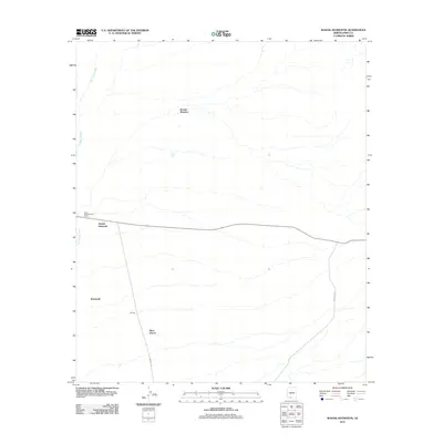 2011 Map of Wahak Hotrontk, 2011 Print
