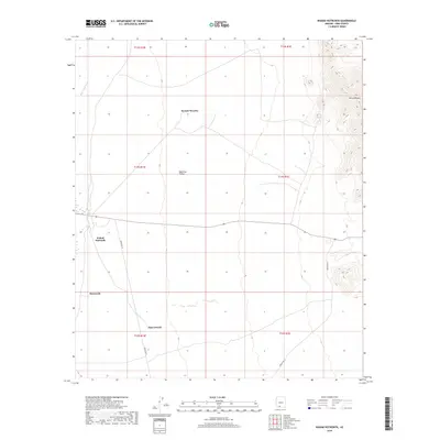 2018 Map of Wahak Hotrontk, 2018 Print